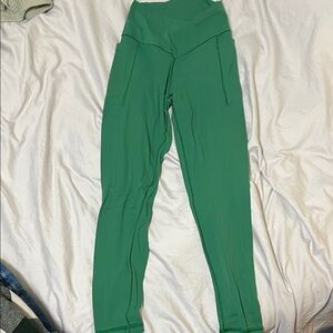 aerie Green High-Waist Leggings